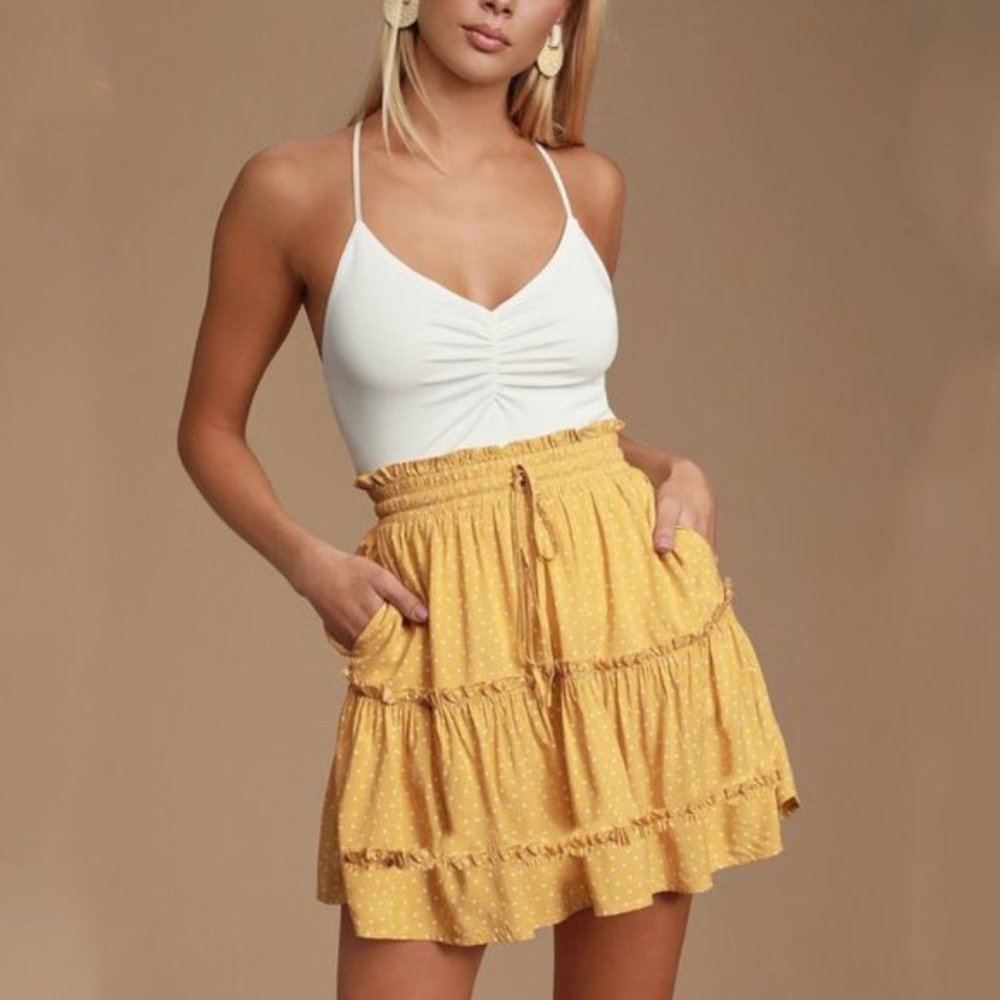 Tiered Ruffle Skirt